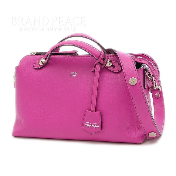 Fendi Way Pink Leather Bag - Picture 1 of 7